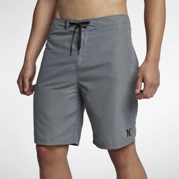 Hurley Men's One and Only 2.0 21" Boardshorts - Cool Grey - Picture 1 of 6